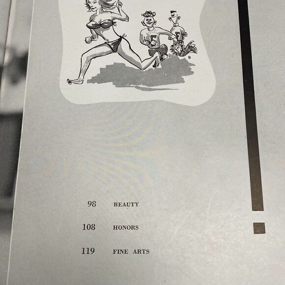 UF Seminole University of Florida Seminole Yearbook Unmarked 1958 JFK - Picture 8 of 11